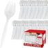 Plastic Sporks - White (2000 Pack)