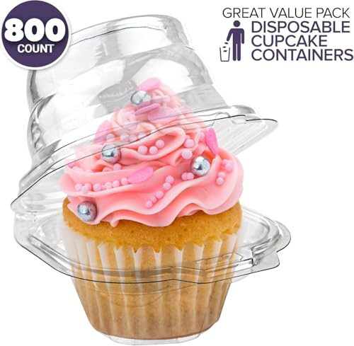 Single Cupcake Container 800 Count