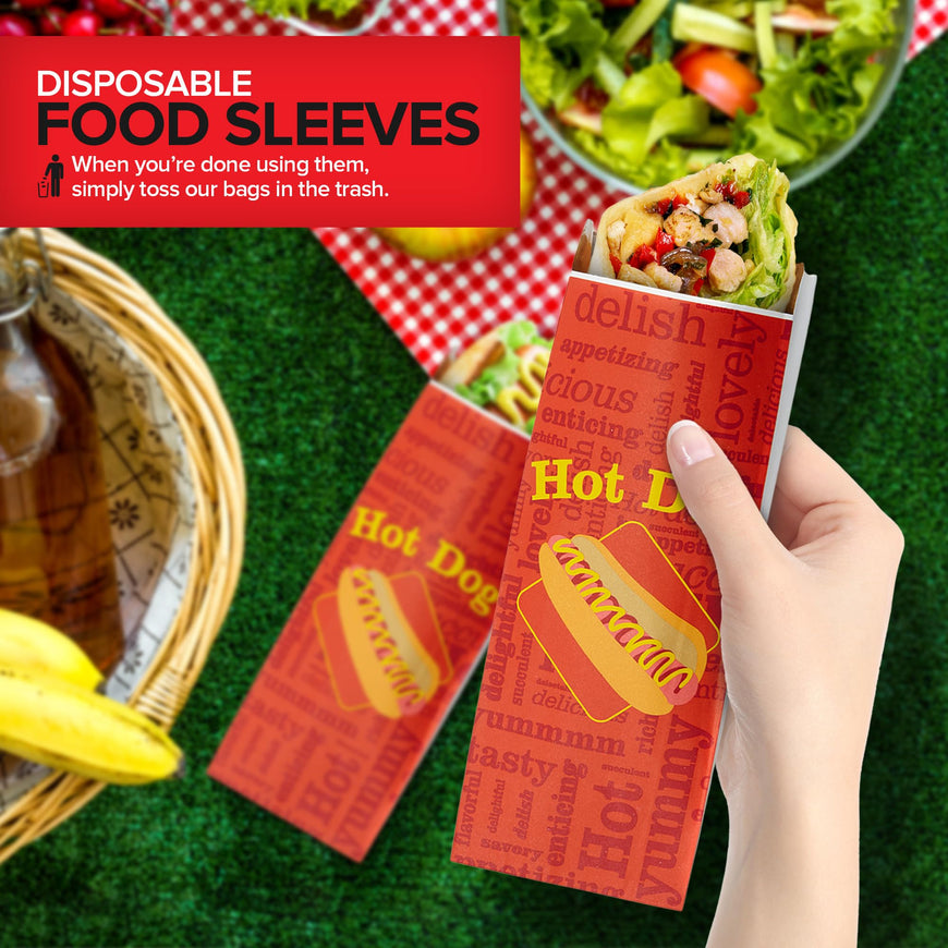 Hot Dog Wrappers (3000 Pack)