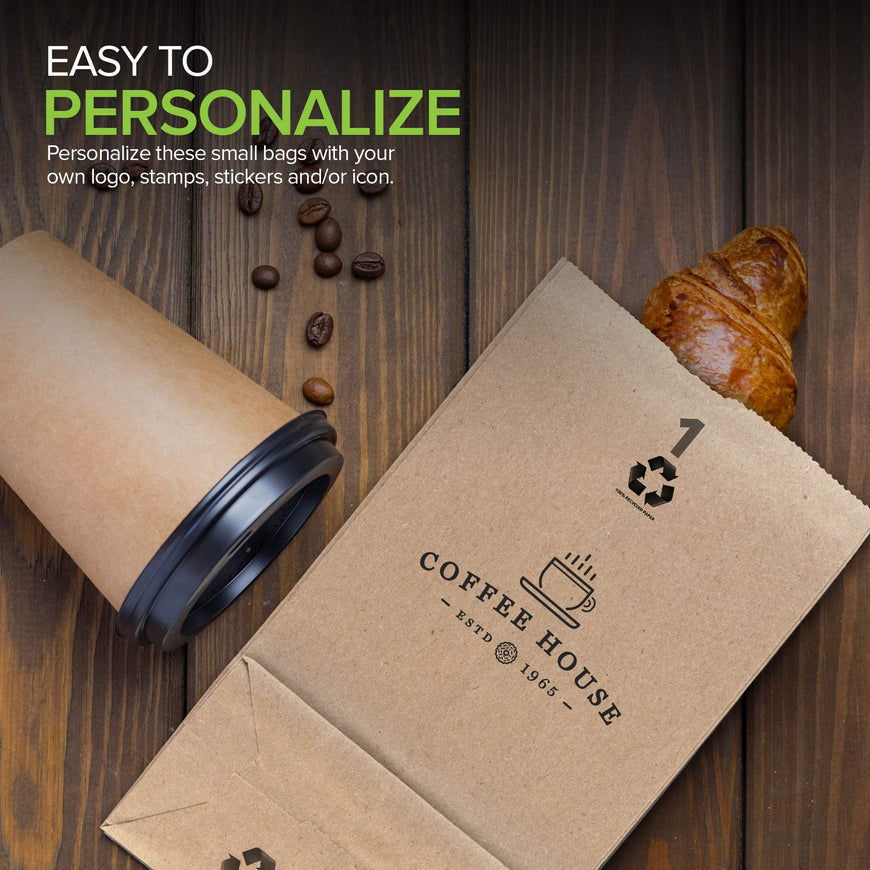 1 LB Brown Paper Bag (2000 Pack)