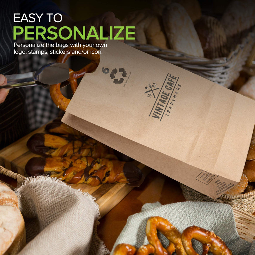 6 LB Brown Paper Bag (1200 Pack)