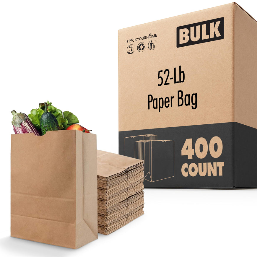 52-Lb Paper Bag (400 Pack)
