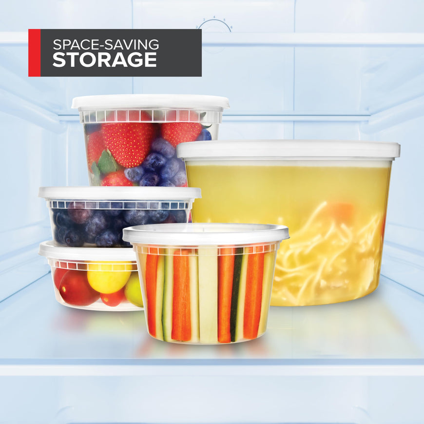 32 oz Deli Containers 288 Pack