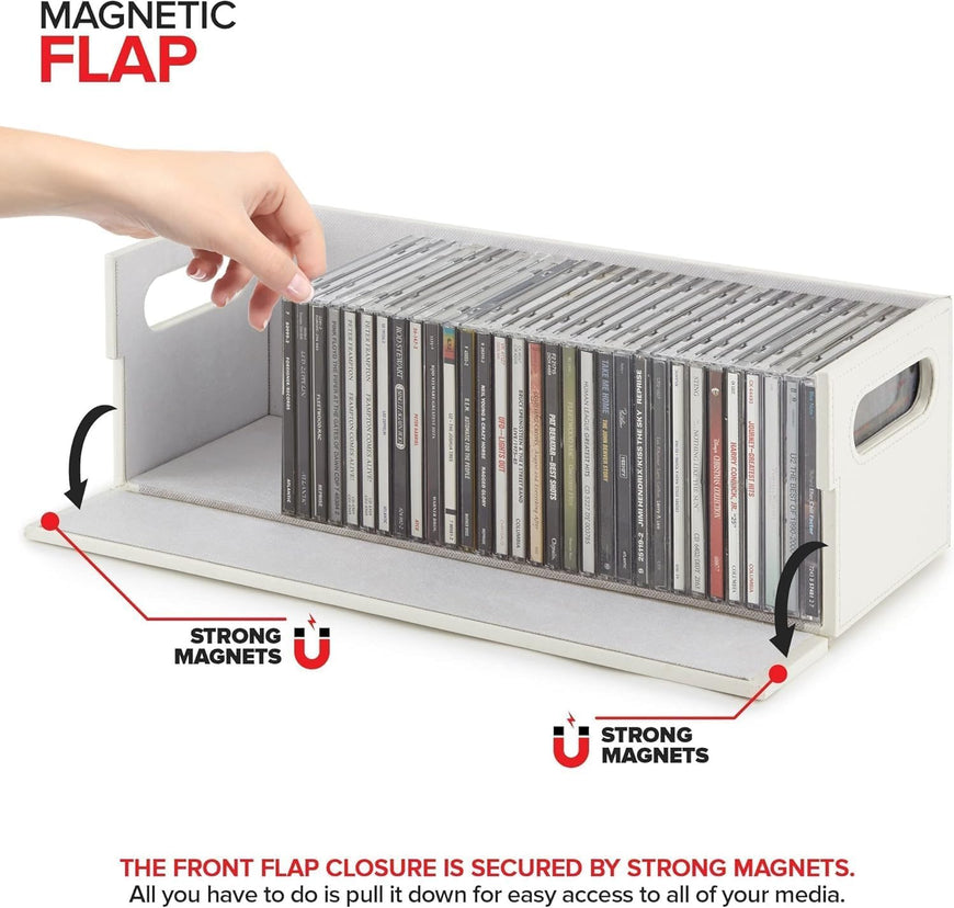 CD Tray - White with White interior (12 pack)