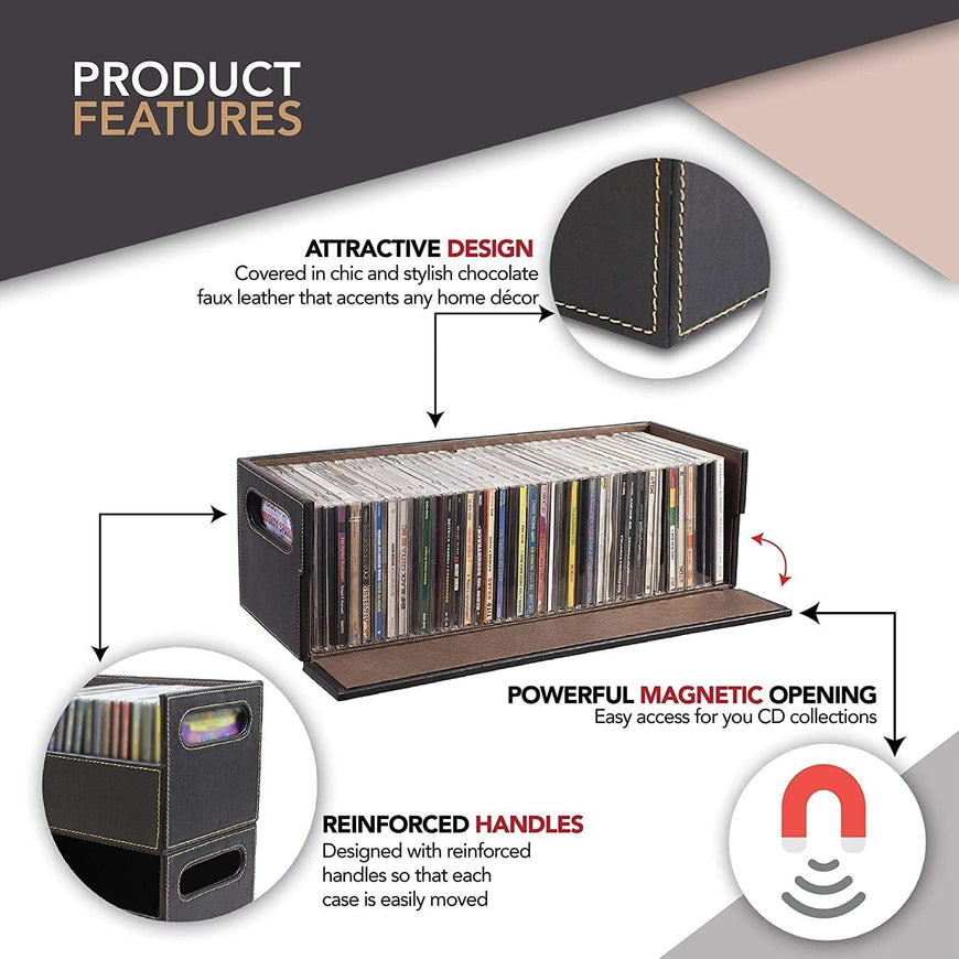 CD Tray - Brown (12 pack)