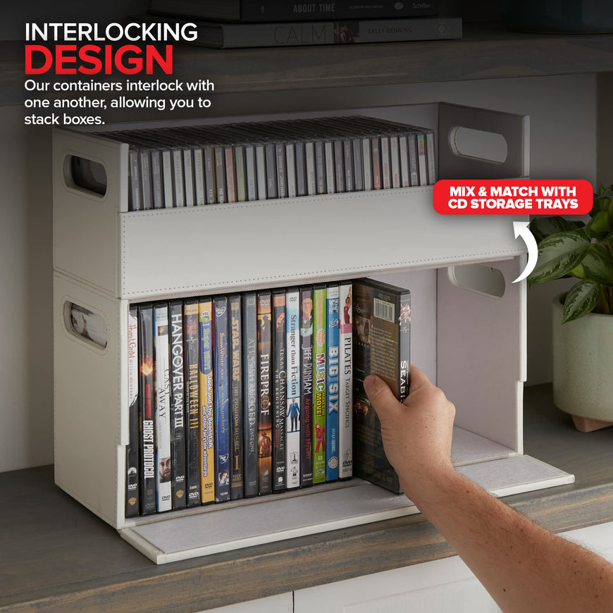 DVD Tray (White) 6 Pack