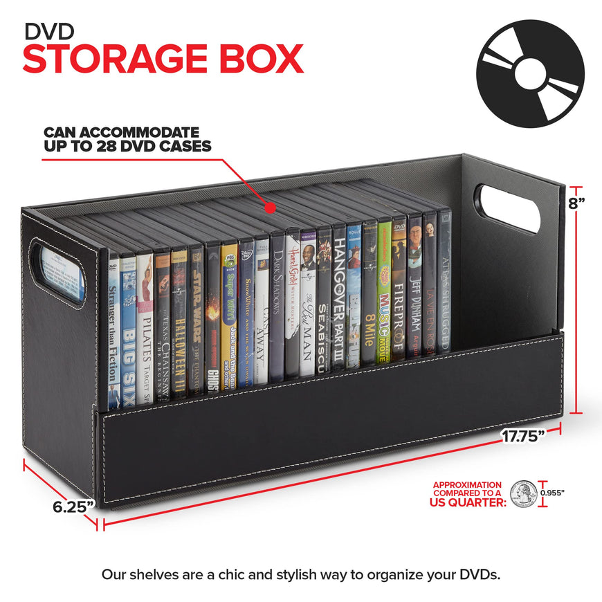 DVD Tray - Black with Grey Interior 6 Pack