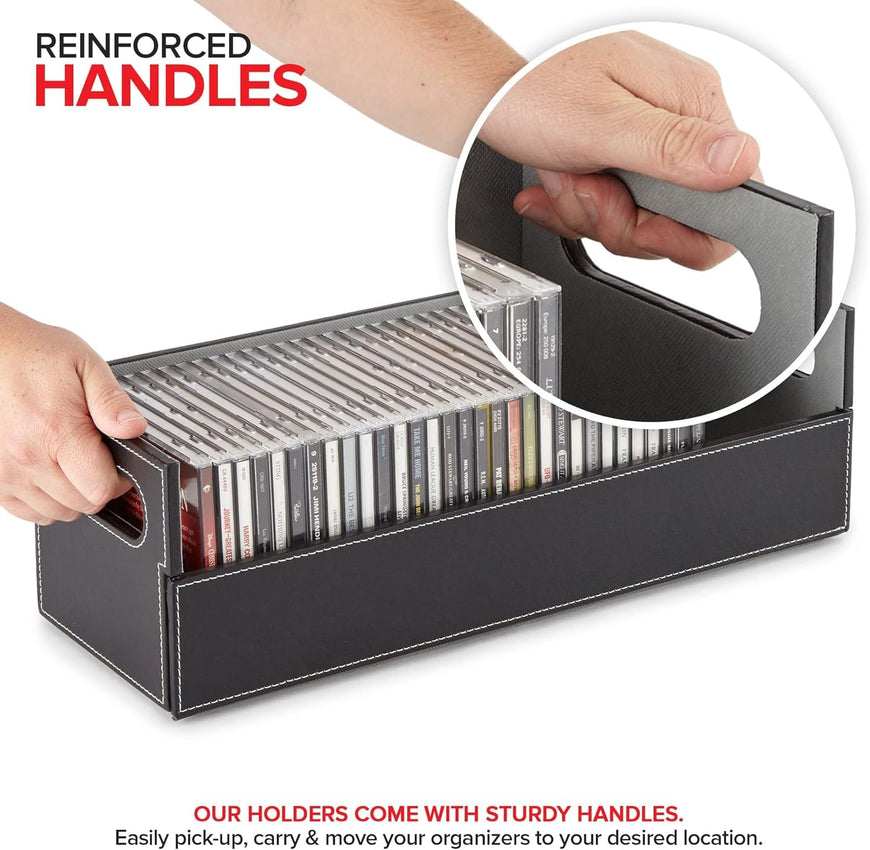 CD Tray - Black with Grey Interior (12 pack)