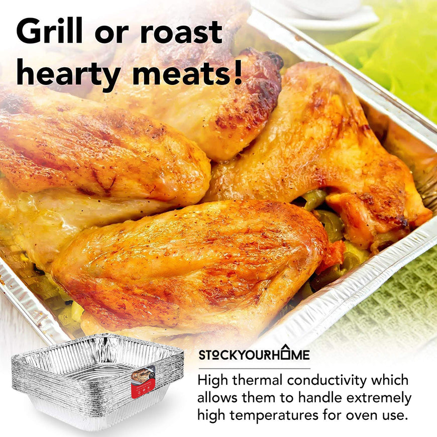 9x13 Foil Pans (120 Pack)