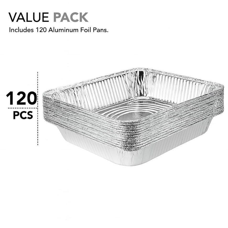 9x13 Foil Pans (120 Pack)