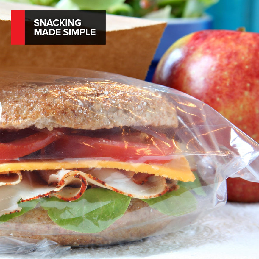 Sandwich Bags w/ Fold & Close Top - 4800 pack