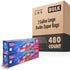 2 Gallon Large Double Zipper Bags 480 Count