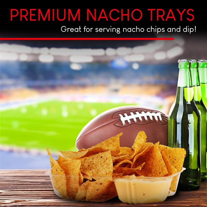 22 oz Plastic Nacho Trays (1200 Pack)