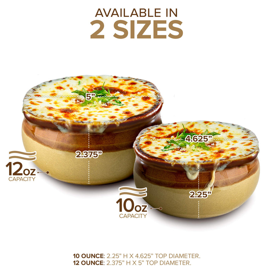 12 Oz Two-Toned Soup Crock (20 Pack)