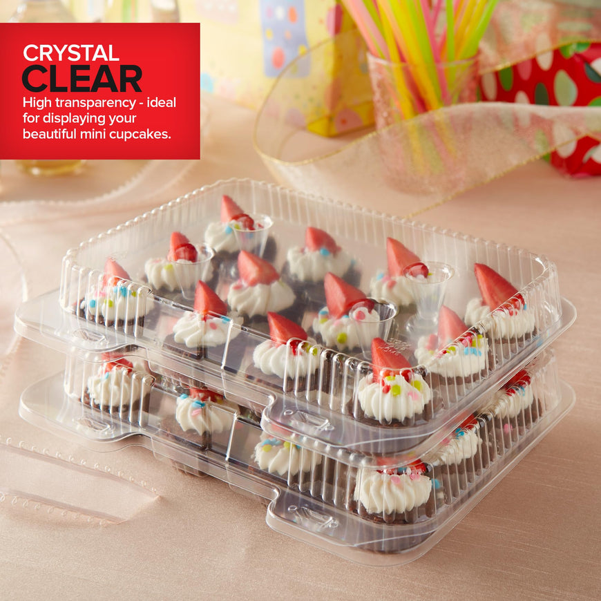 Muffin Containers - 12 Compartments (240 Pack)