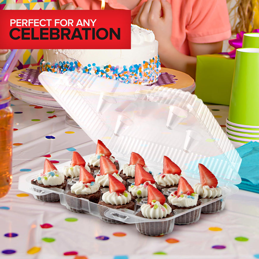 Muffin Containers - 12 Compartments (240 Pack)