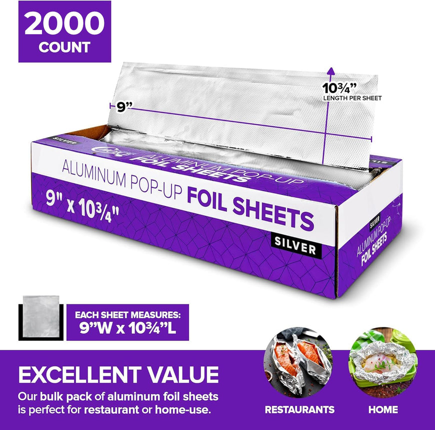Popup Deli Foil 9x10.75