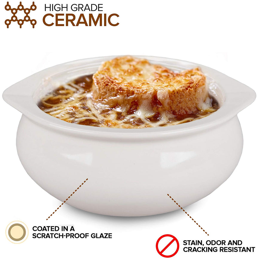 12 oz Soup Crock - White (30 Pack)