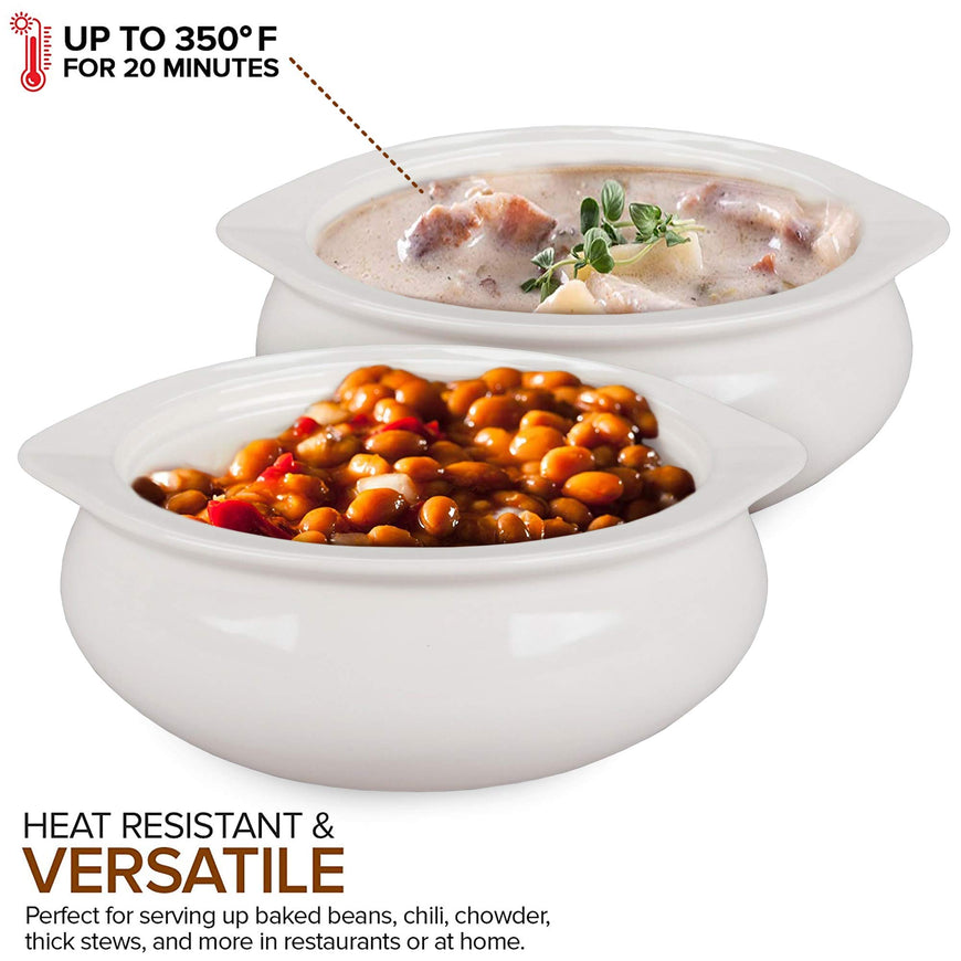 12 oz Soup Crock - White (30 Pack)
