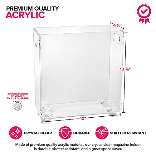 Arcrylic Magazine Holder 3 Pack