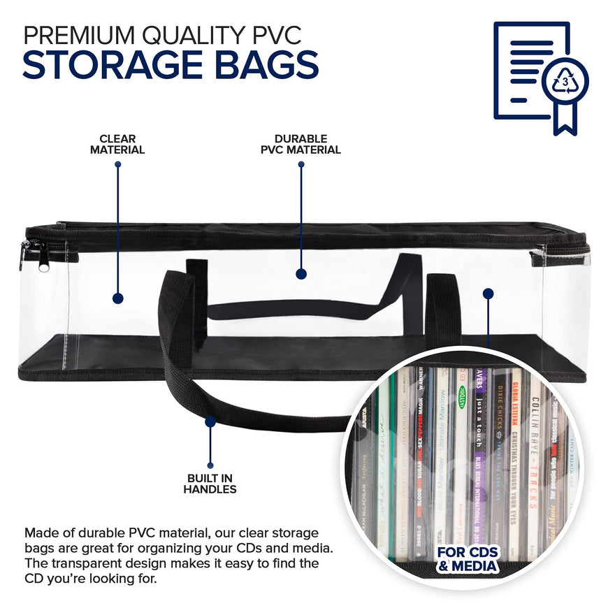 CD Storage Bags (84 Pack)