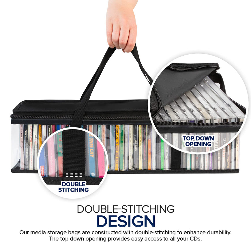 CD Storage Bags (72 Pack)