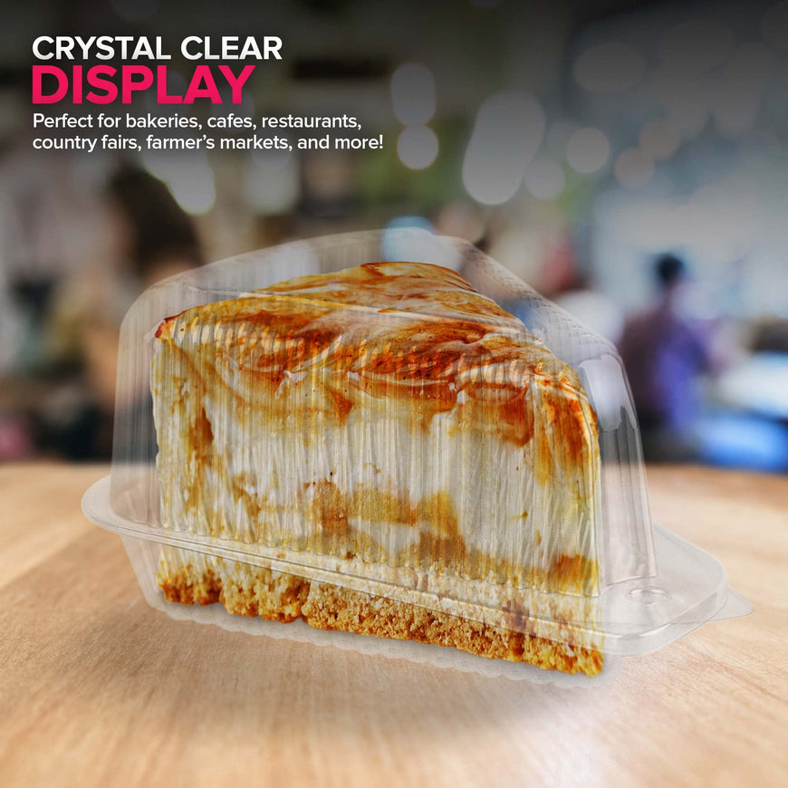 Cake Slice Container (400 Pack)