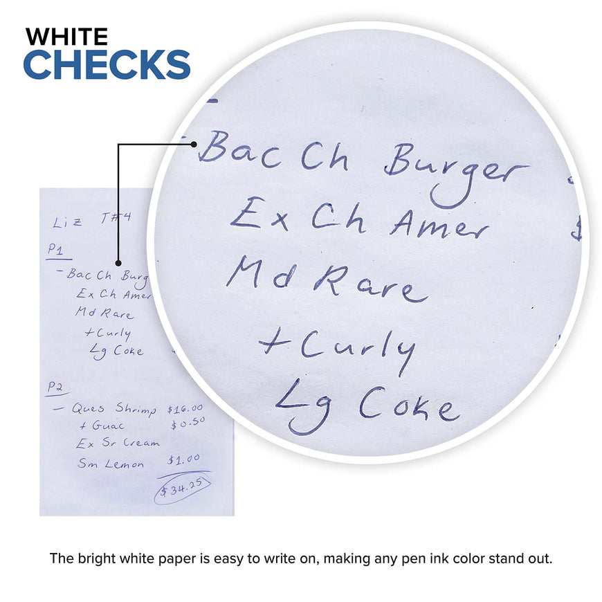 White Scratch Pad (200 Pack)