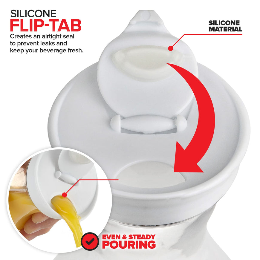 50 oz Square Carafes (36 Pack)