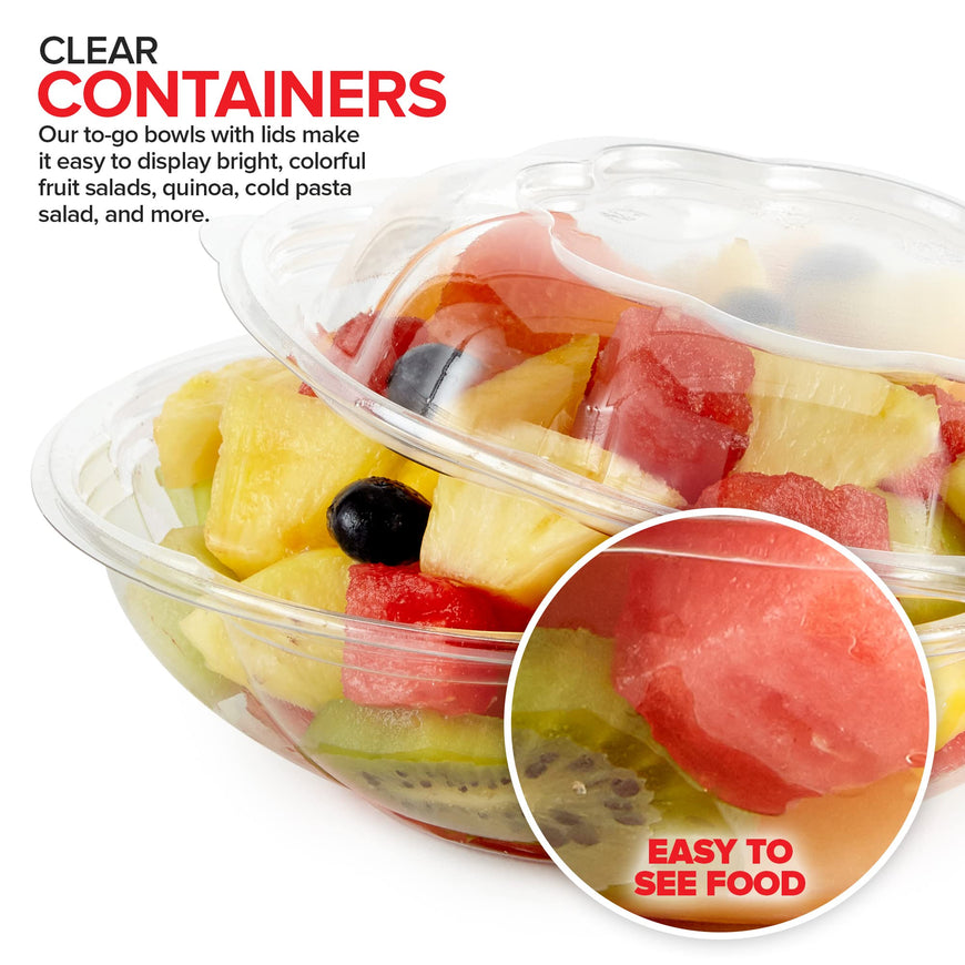 18 oz Salad Container (300 Pack)