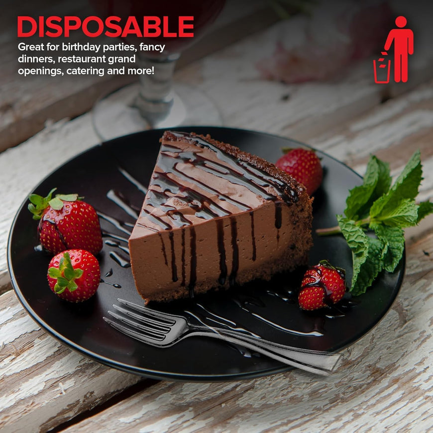 Plastic Mini Clear Forks (5600 Pack)
