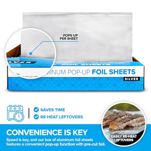 Popup Deli Foil 12*10.75 2400 Count