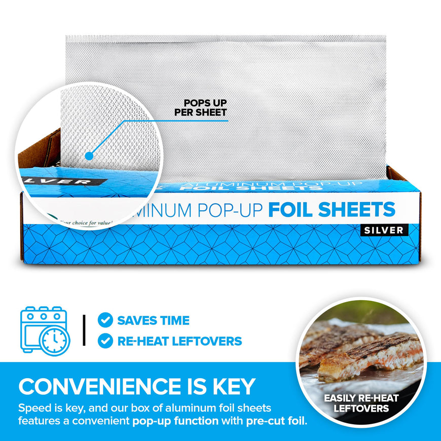 Popup Deli Foil 12x10.75 3000 Count