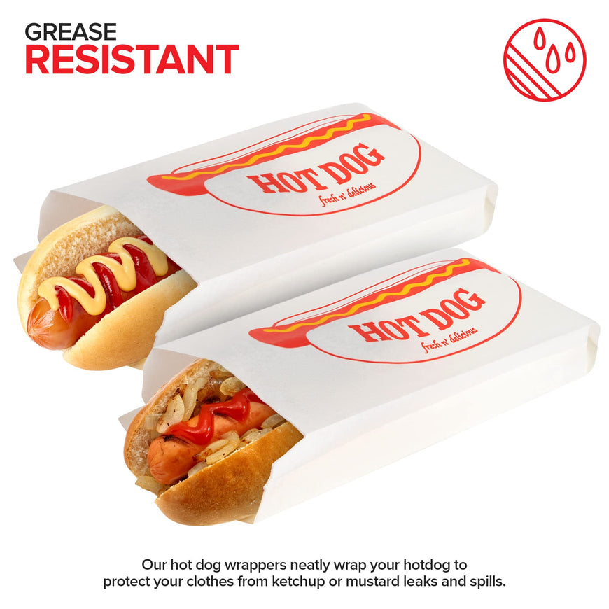 Hot Dog Bags - Paper (3000 Pack)