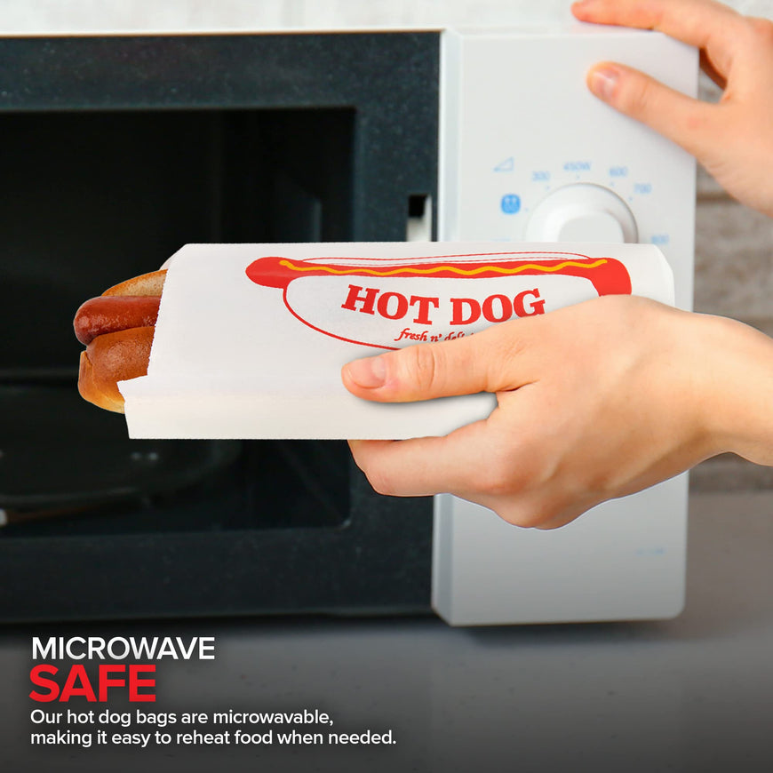 Hot Dog Bags - Paper (3000 Pack)