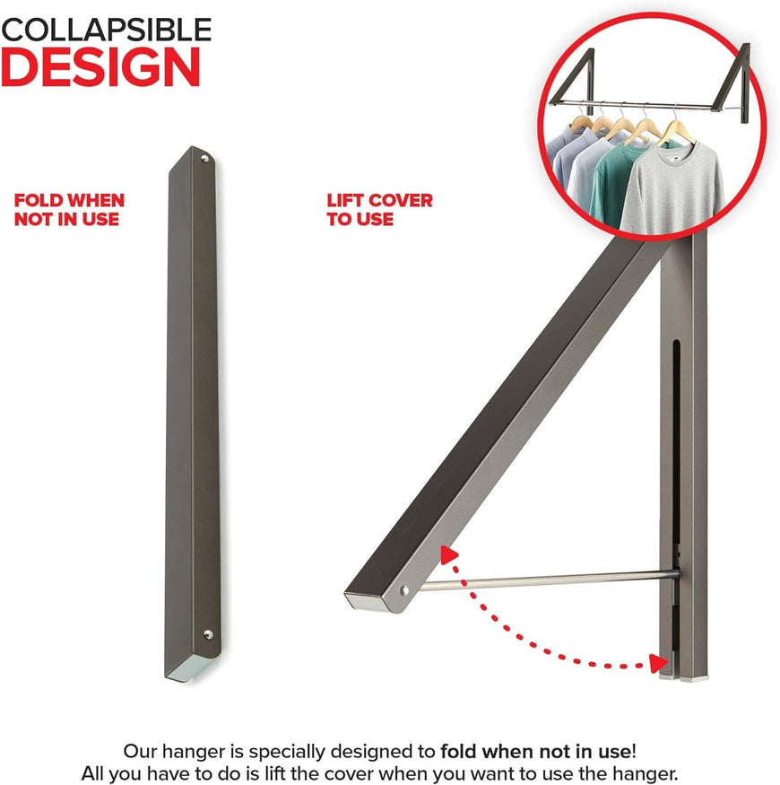 Clothing Rack - Gray (Set of 20)