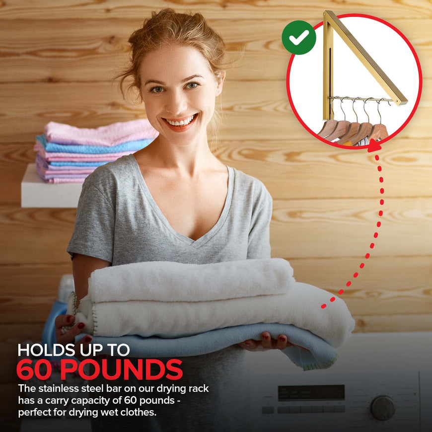 Clothing Rack - Gold 20 Pack