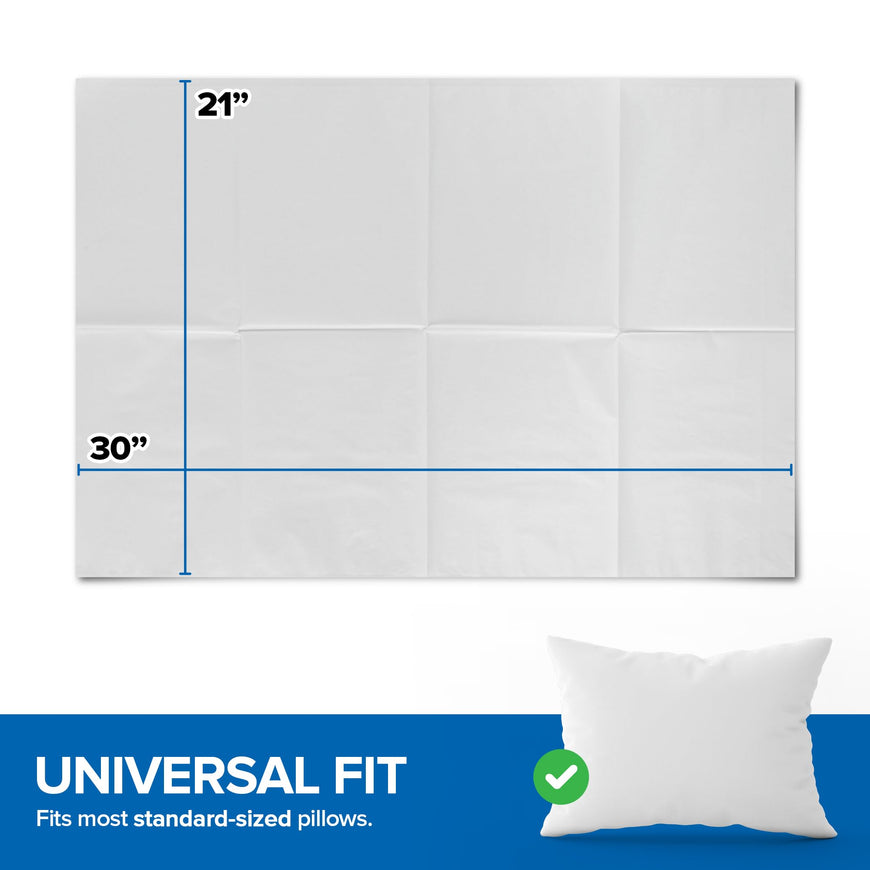 Disposable Pillowcases - White - 400 Count