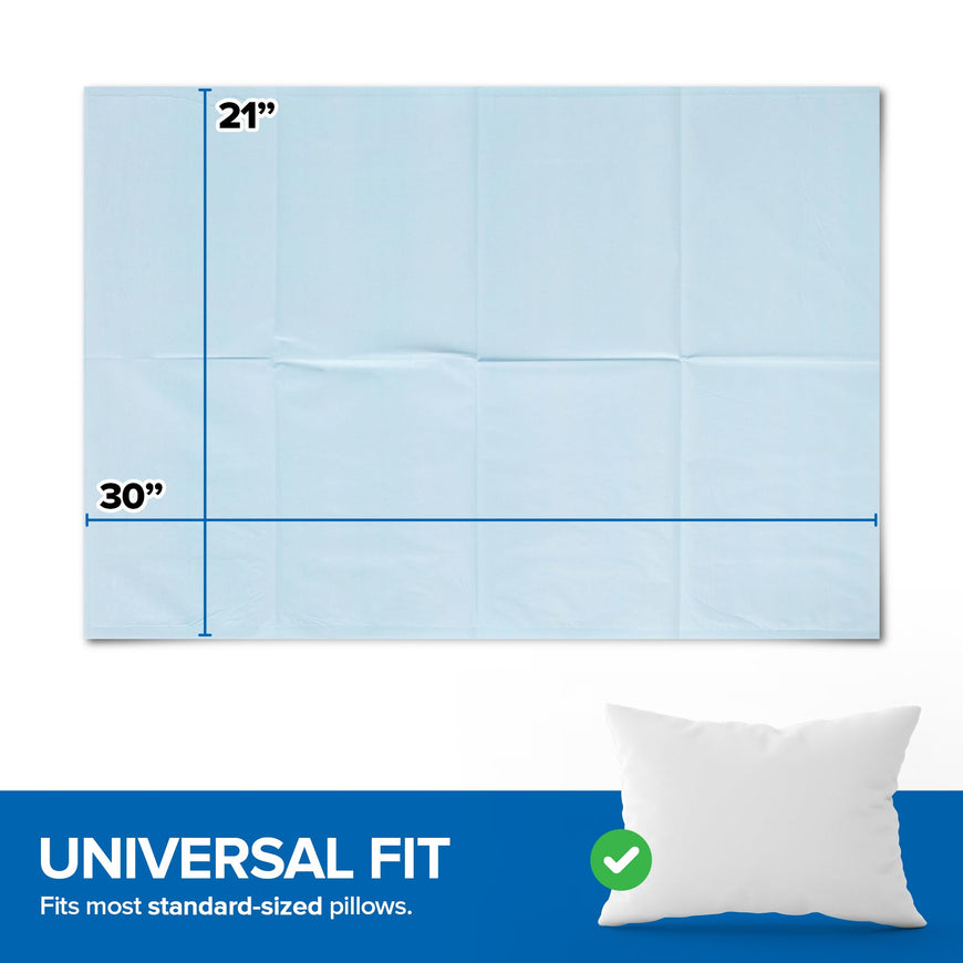 Disposable Pillowcases - Blue - 400 Count