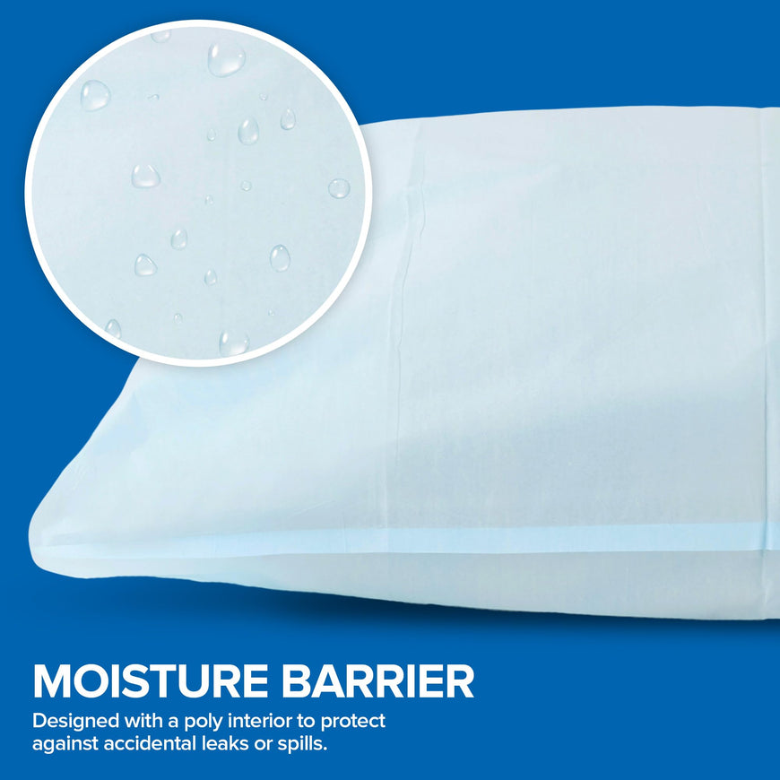 Disposable Pillowcases - Blue - 400 Count