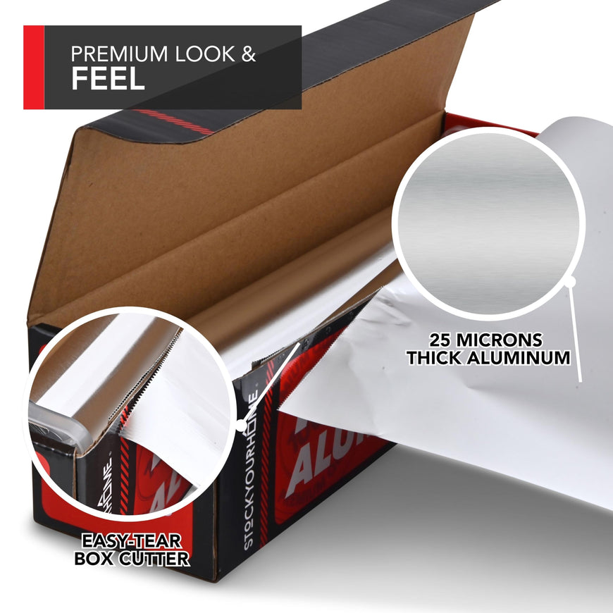 Extra Heavy Duty Aluminum Foil Roll 12