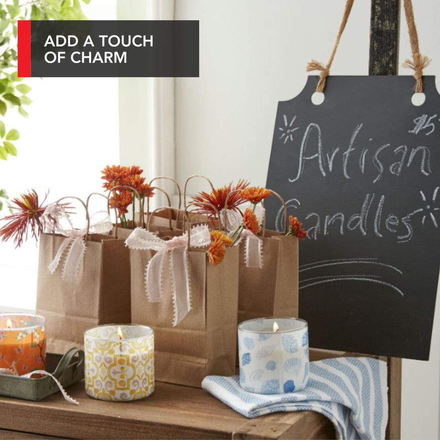 Brown Paper Bags with Handles 450 Pack
