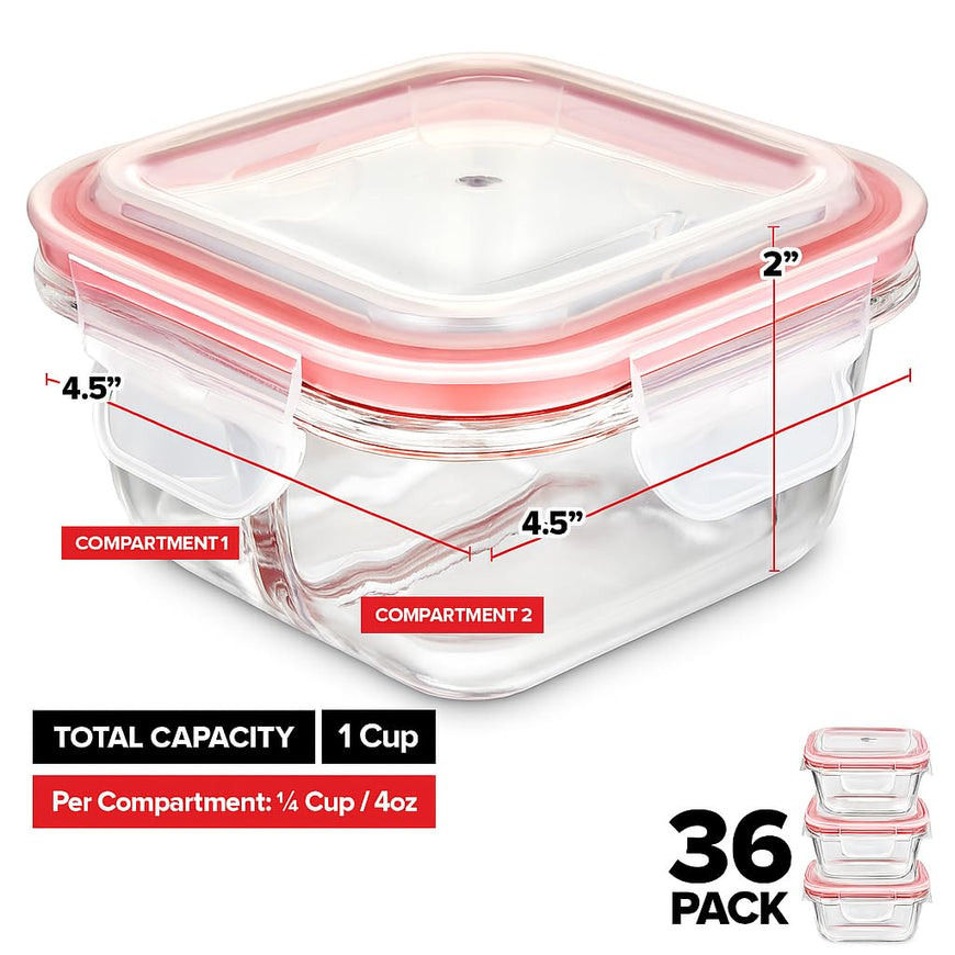 Bariatric Food Containers 36 Pack