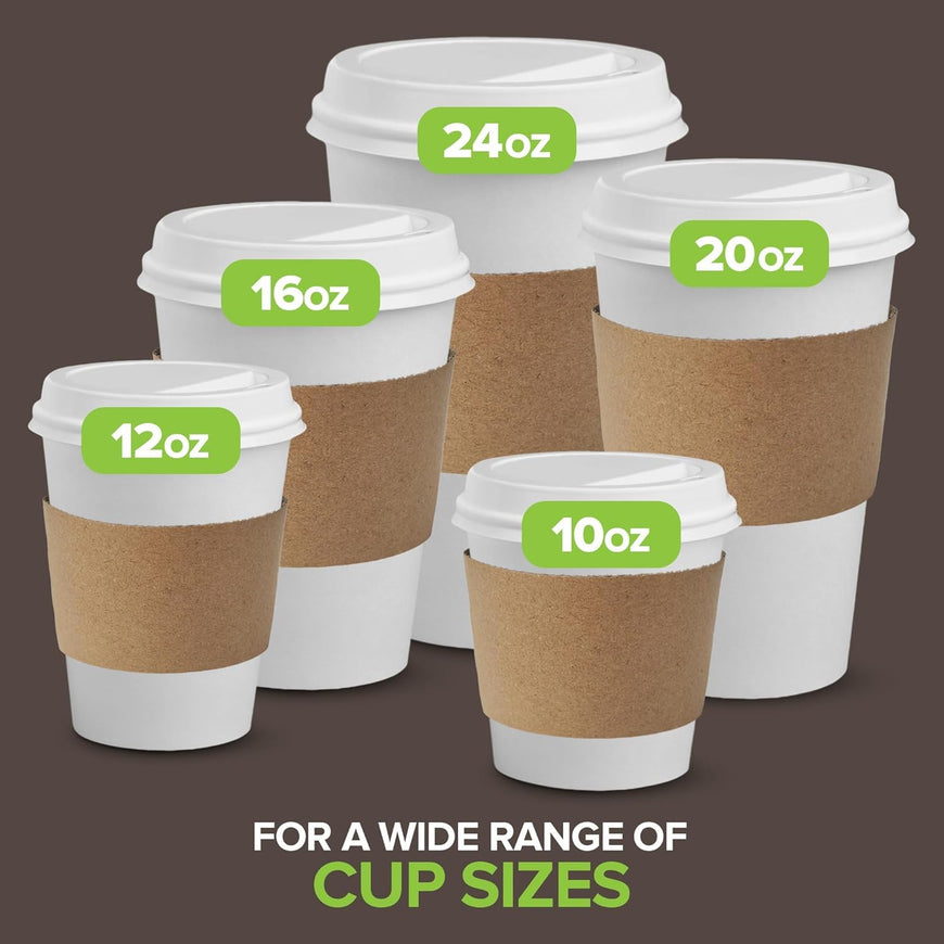 Traditional Cup Sleeves for 10 oz. - 24 oz Pack of 2000