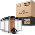 Plastic Spice Jars - 14oz (199 Pack)