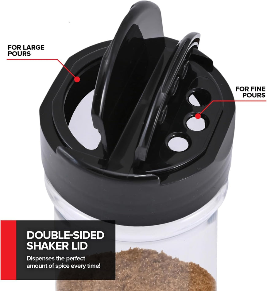 Plastic Spice Jars - 14oz (199 Pack)