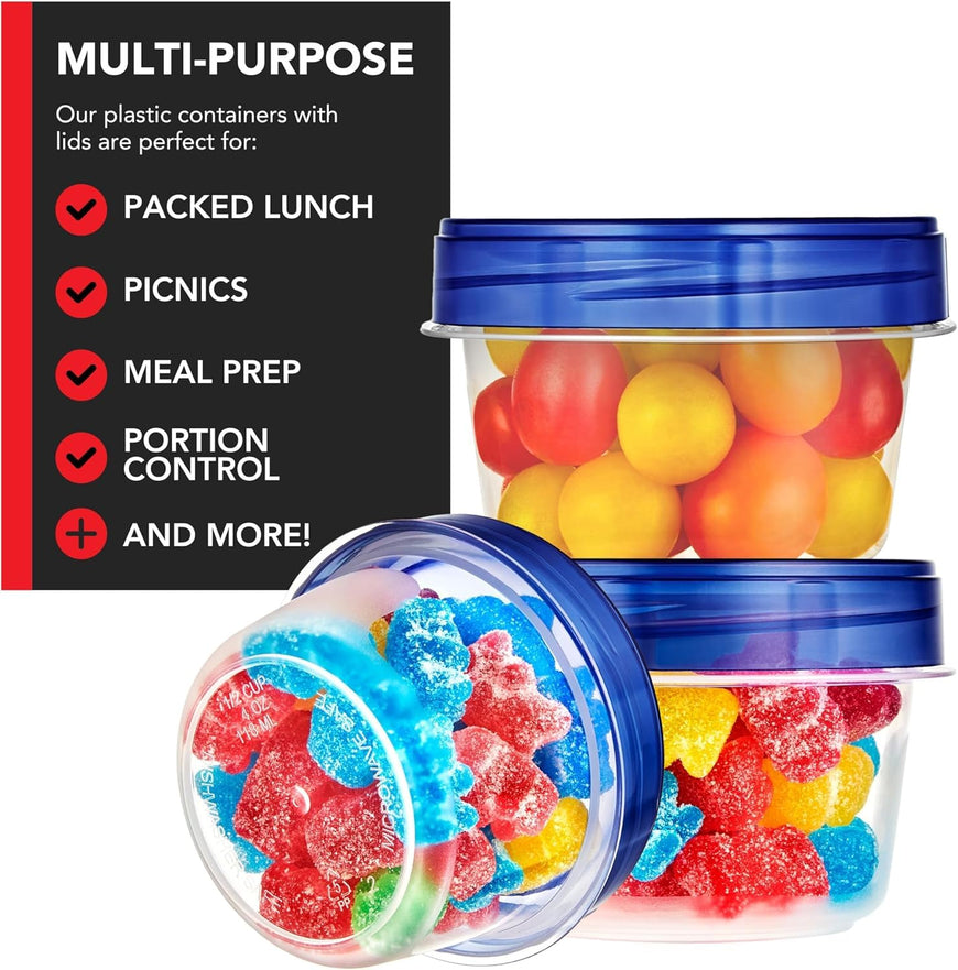 Twist Top Containers - 4oz (288 Pack)
