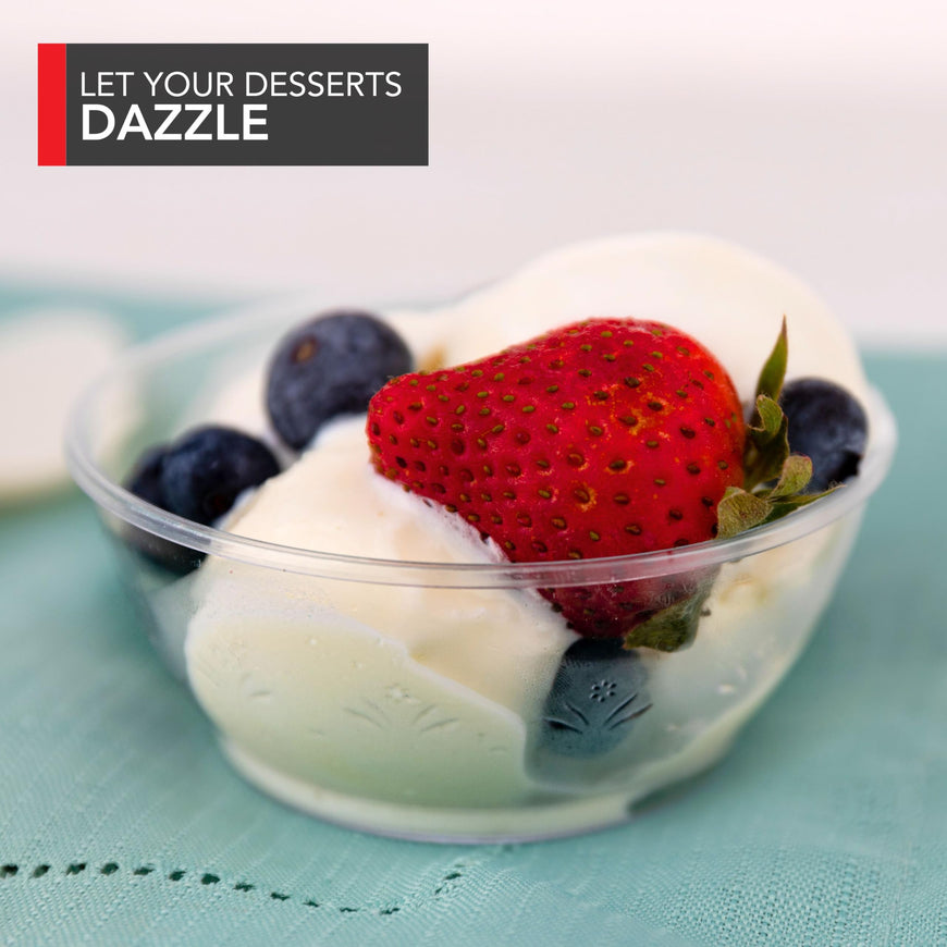 6 Oz Clear Plastic Bowl (600 Pack)