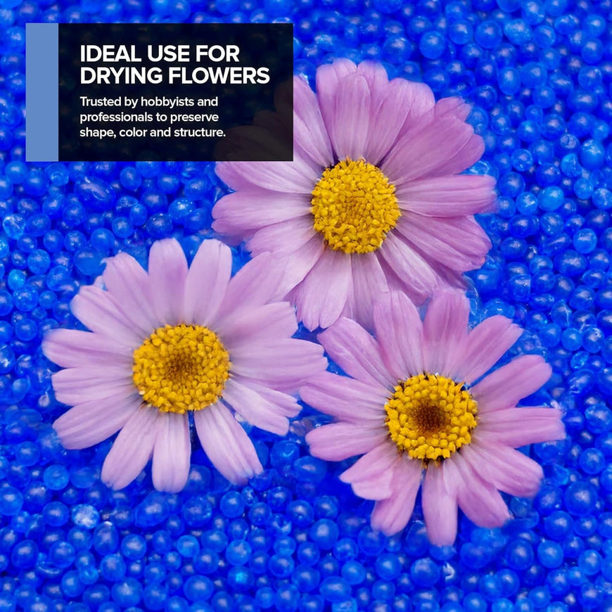 Indicating Silica Gel 2lb 3-5mm Beads (Blue) 10 Pack
