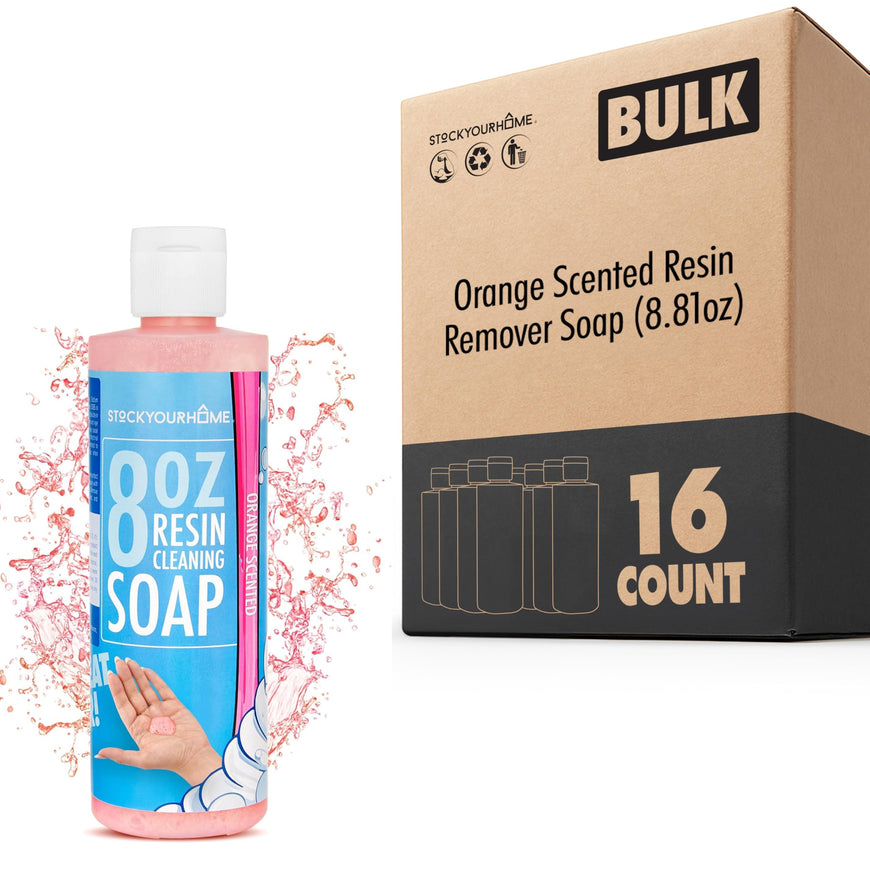 Orange Scented Resin Remover Soap (8.81oz) 16 Count